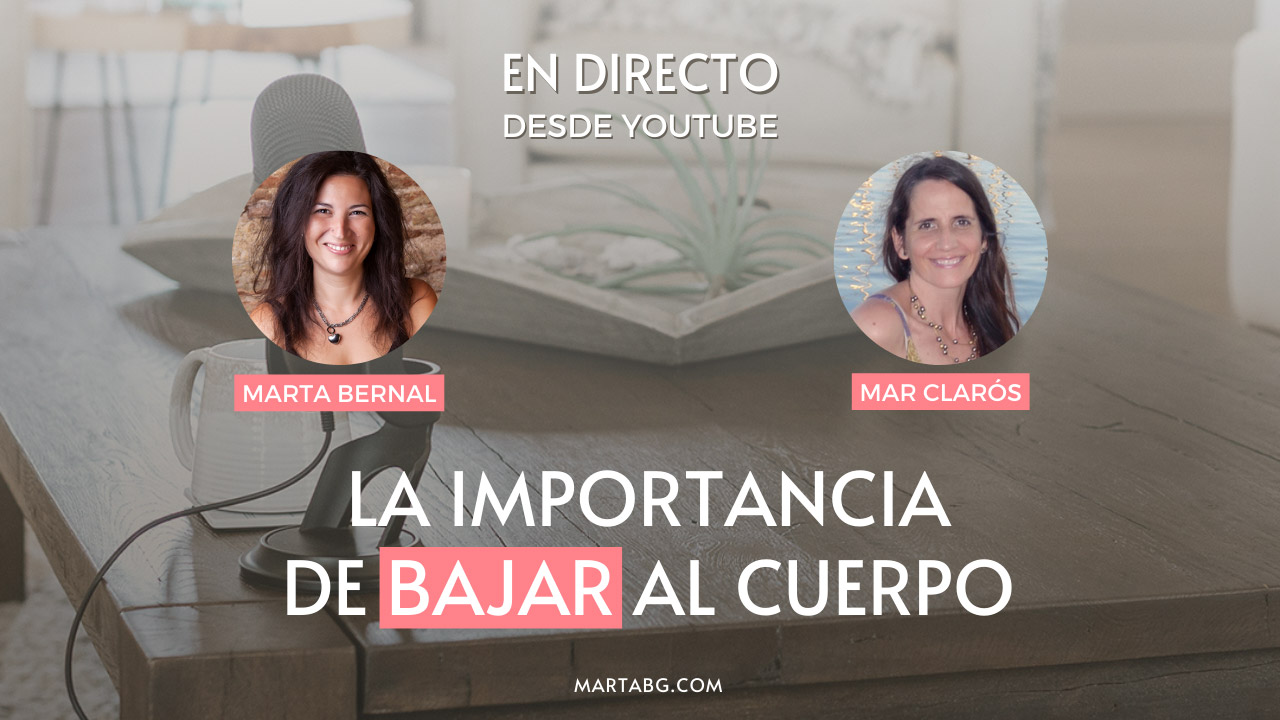 la importancia de bajar al cuerpo